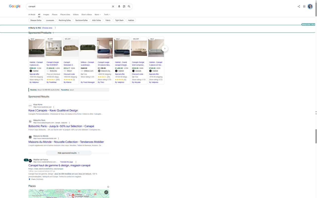 SERP annotée